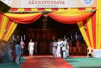 HH Swamiji at the Sayujyotsava Venue in Santacruz, Mumbai